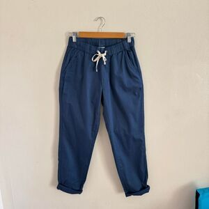 NWOT Pact Daily Twill Pant French Navy XS